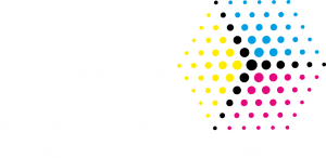 Managed Print Solutions Logo white. Photocopier hire throughout the North West.
